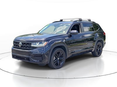 2023 Volkswagen Atlas 3.6L V6 SEL R-Line Black