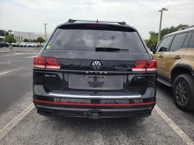 2023 Volkswagen Atlas 3.6L V6 SEL R-Line Black