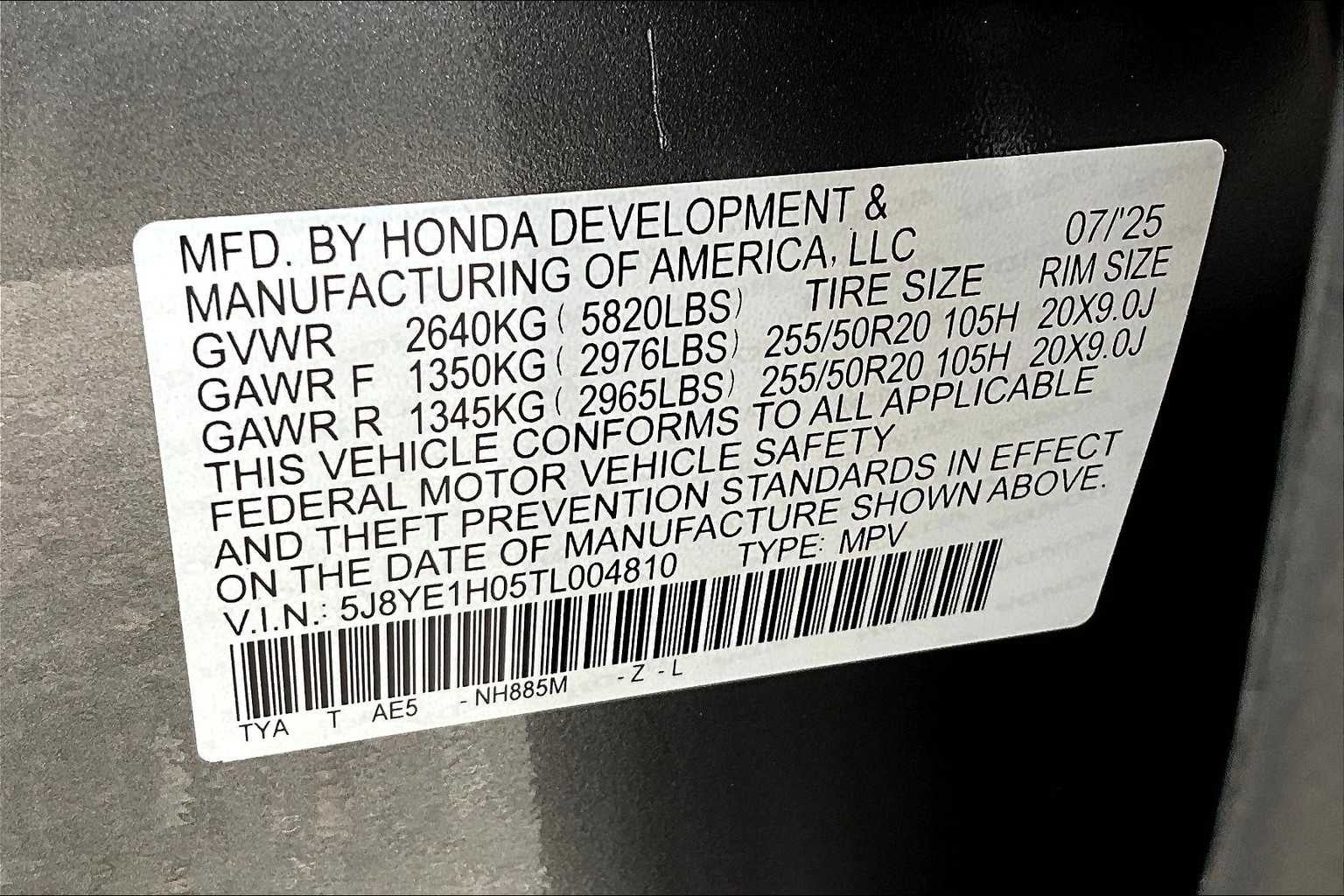 2026 Acura MDX w/A-Spec Package