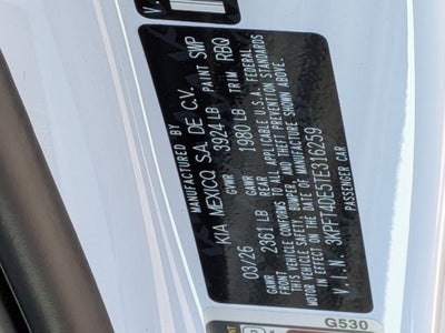 2026 Kia K4 LX