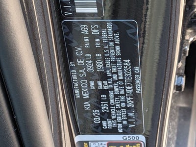 2026 Kia K4 LXS