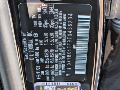 2026 Kia Sorento SX