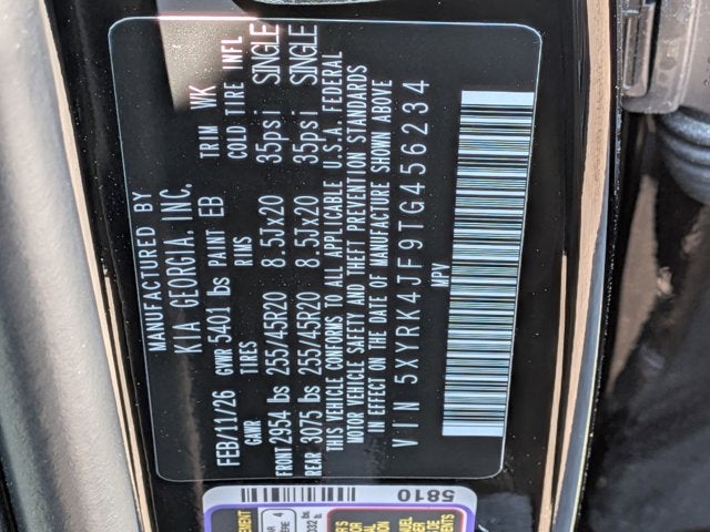 2026 Kia Sorento SX