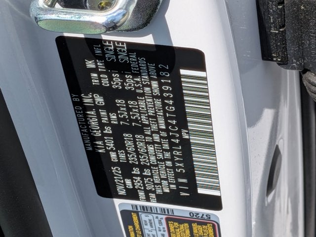 2026 Kia Sorento S