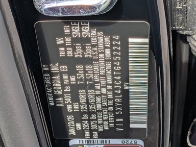 2026 Kia Sorento S