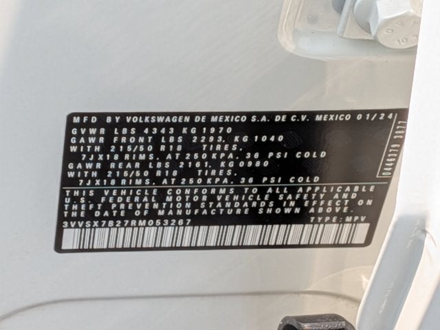 2024 Volkswagen Taos 1.5T SE
