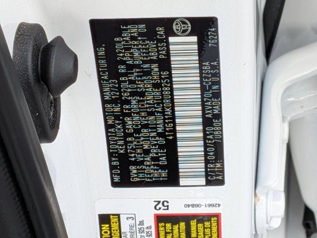 2024 Toyota Camry SE