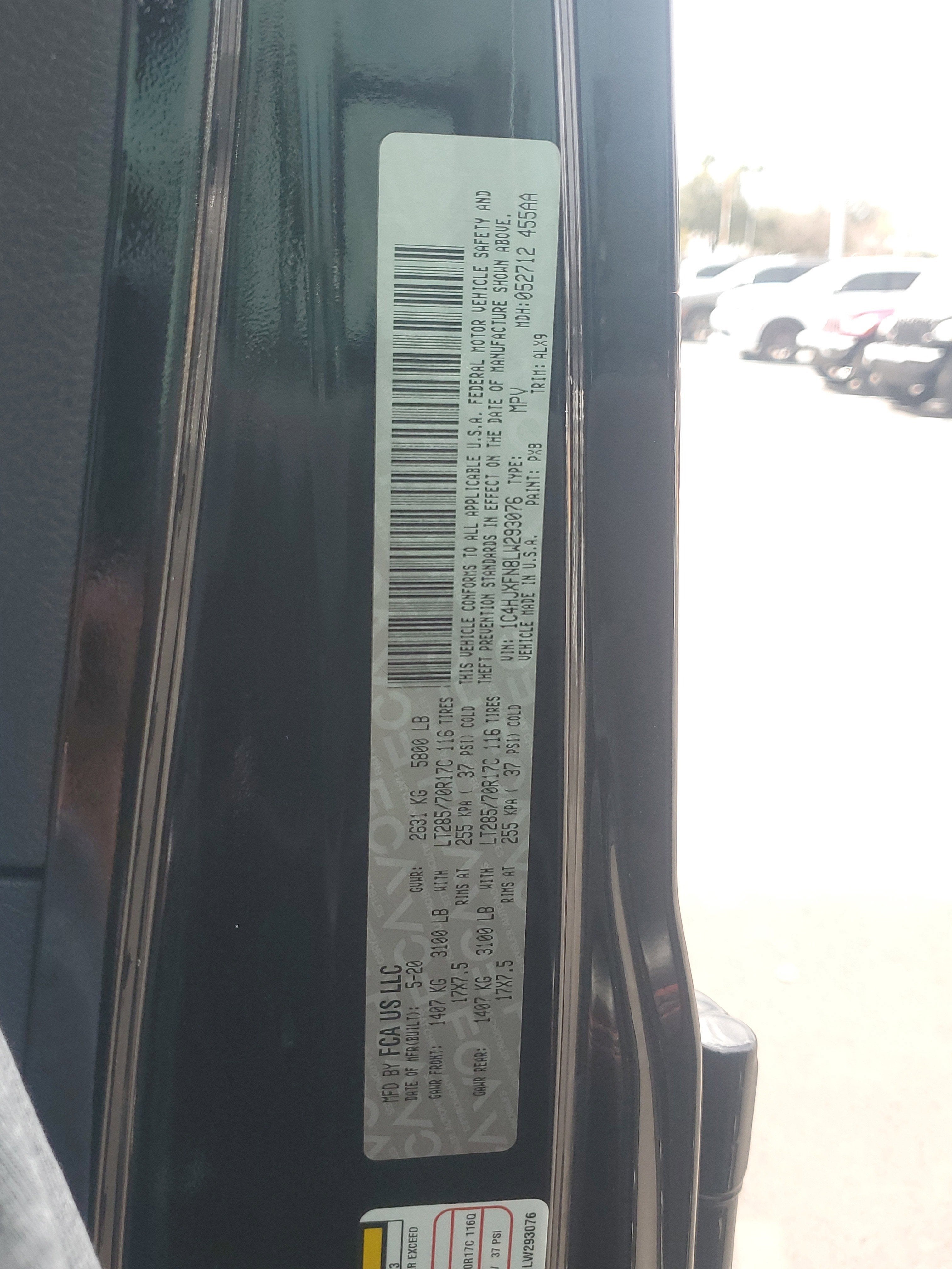 2020 Jeep Wrangler Unlimited Rubicon