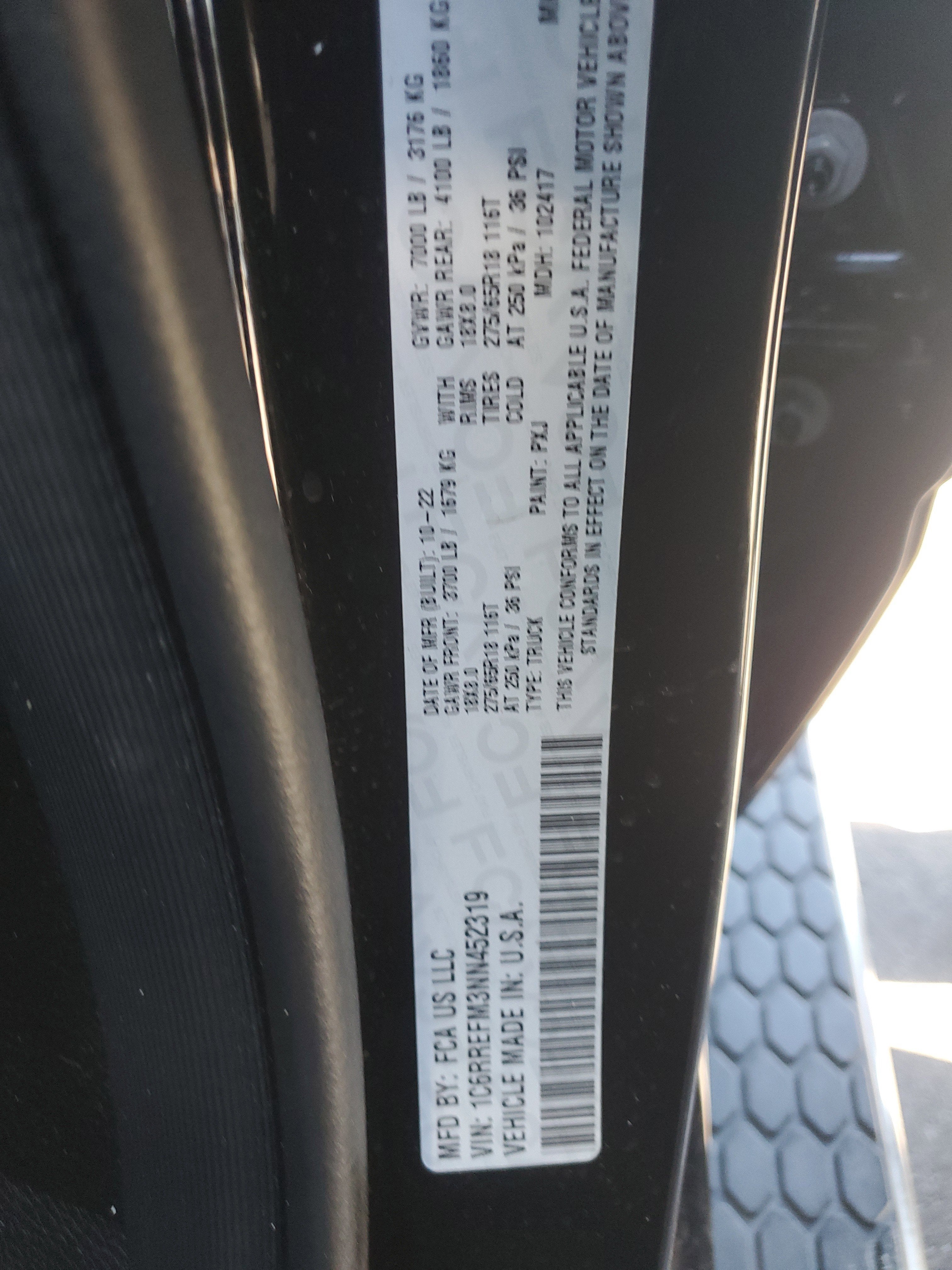 2022 RAM 1500 Big Horn