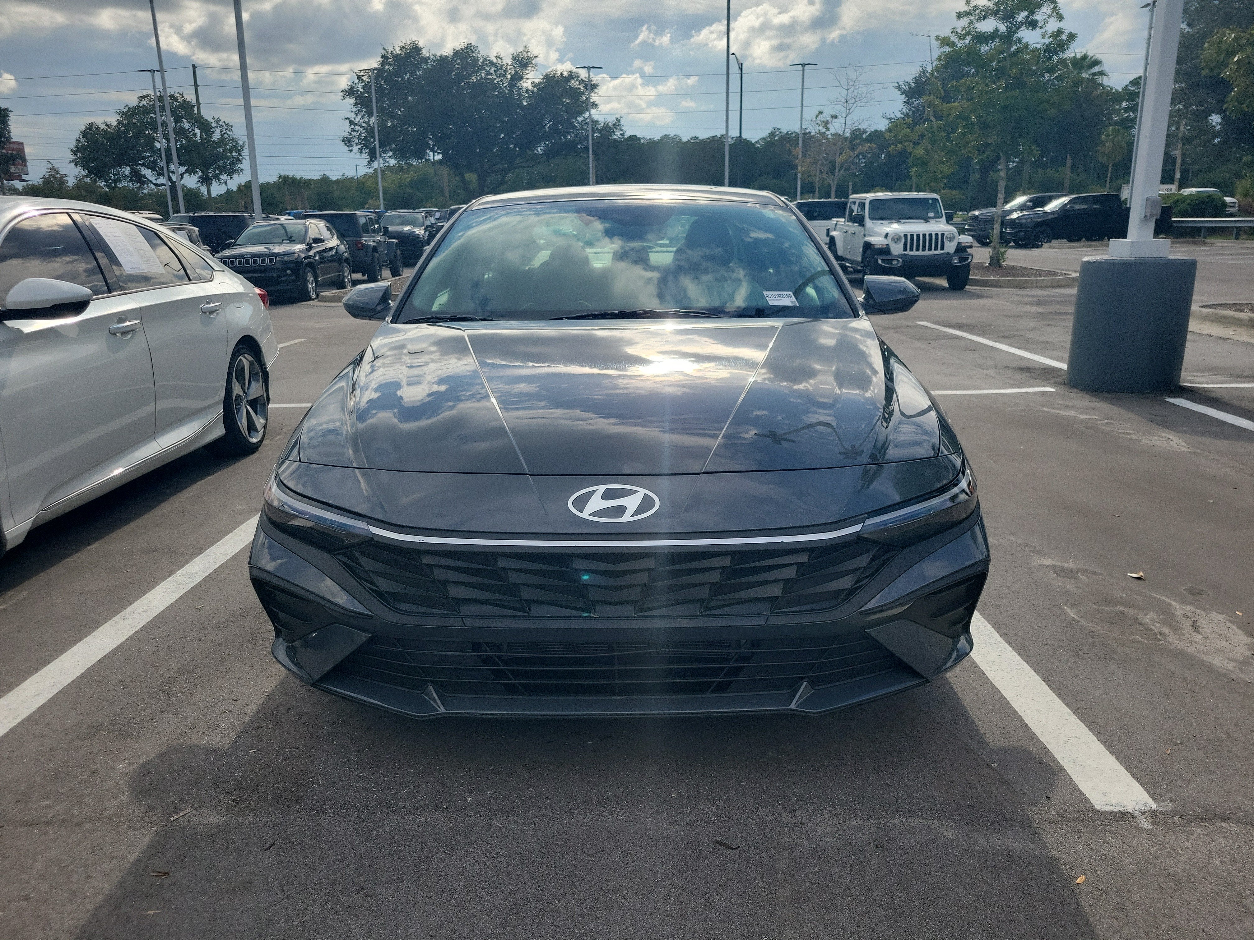 2026 Hyundai Elantra Hybrid Blue