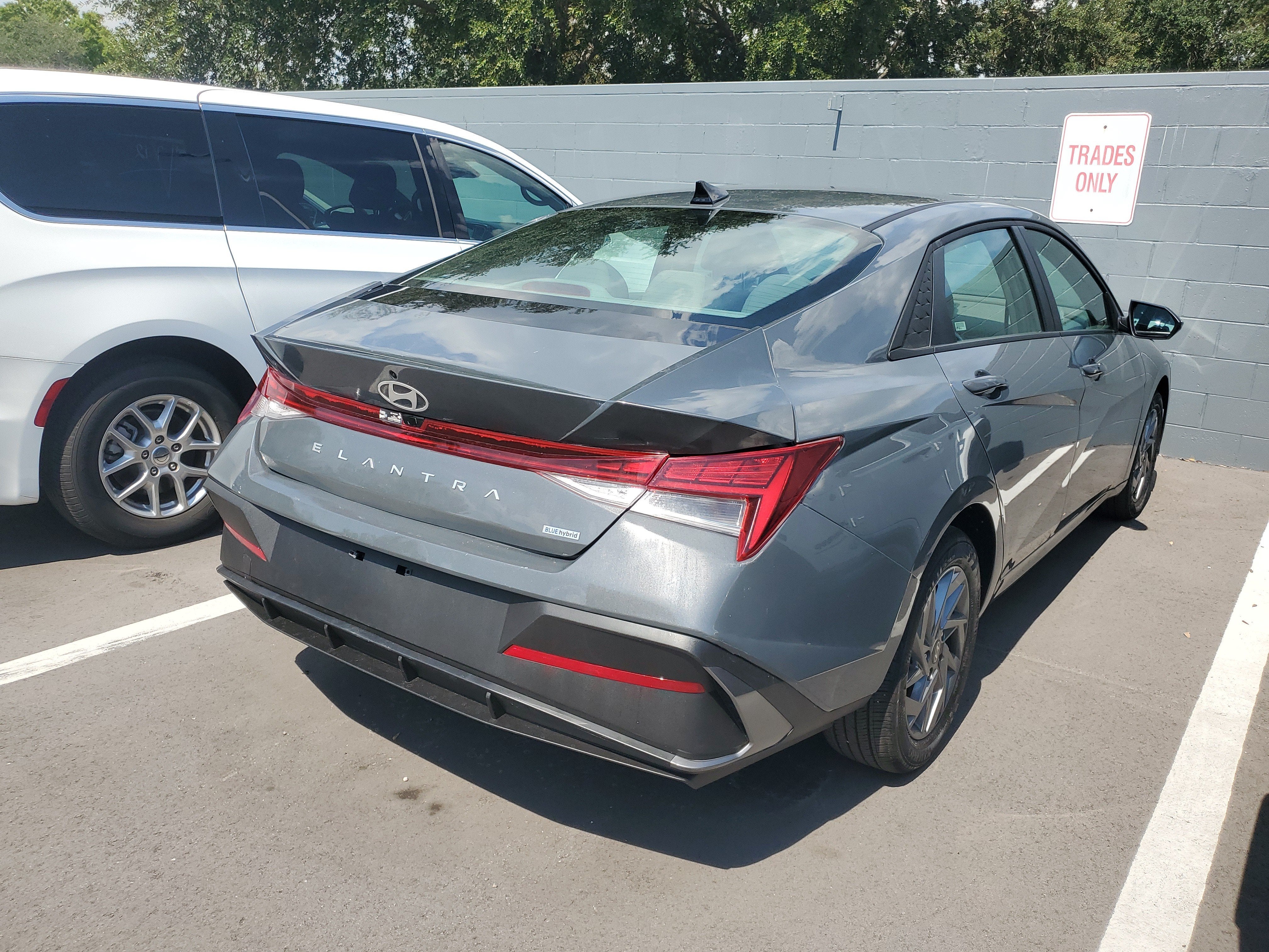 2026 Hyundai Elantra Hybrid Blue