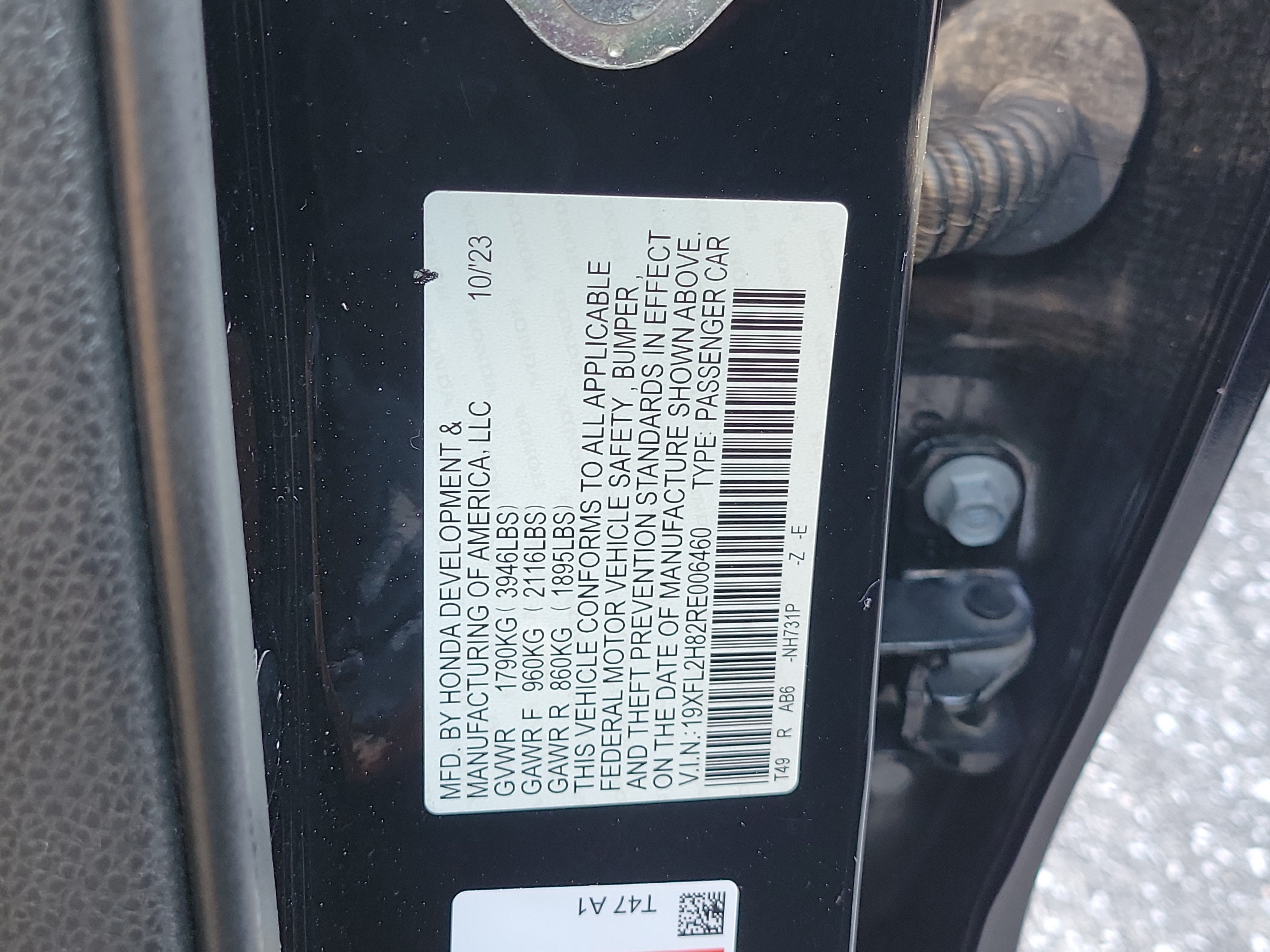 2024 Honda Civic Hatchback Sport