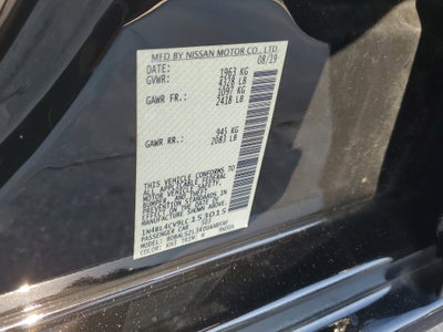 2020 Nissan Altima 2.5 SR