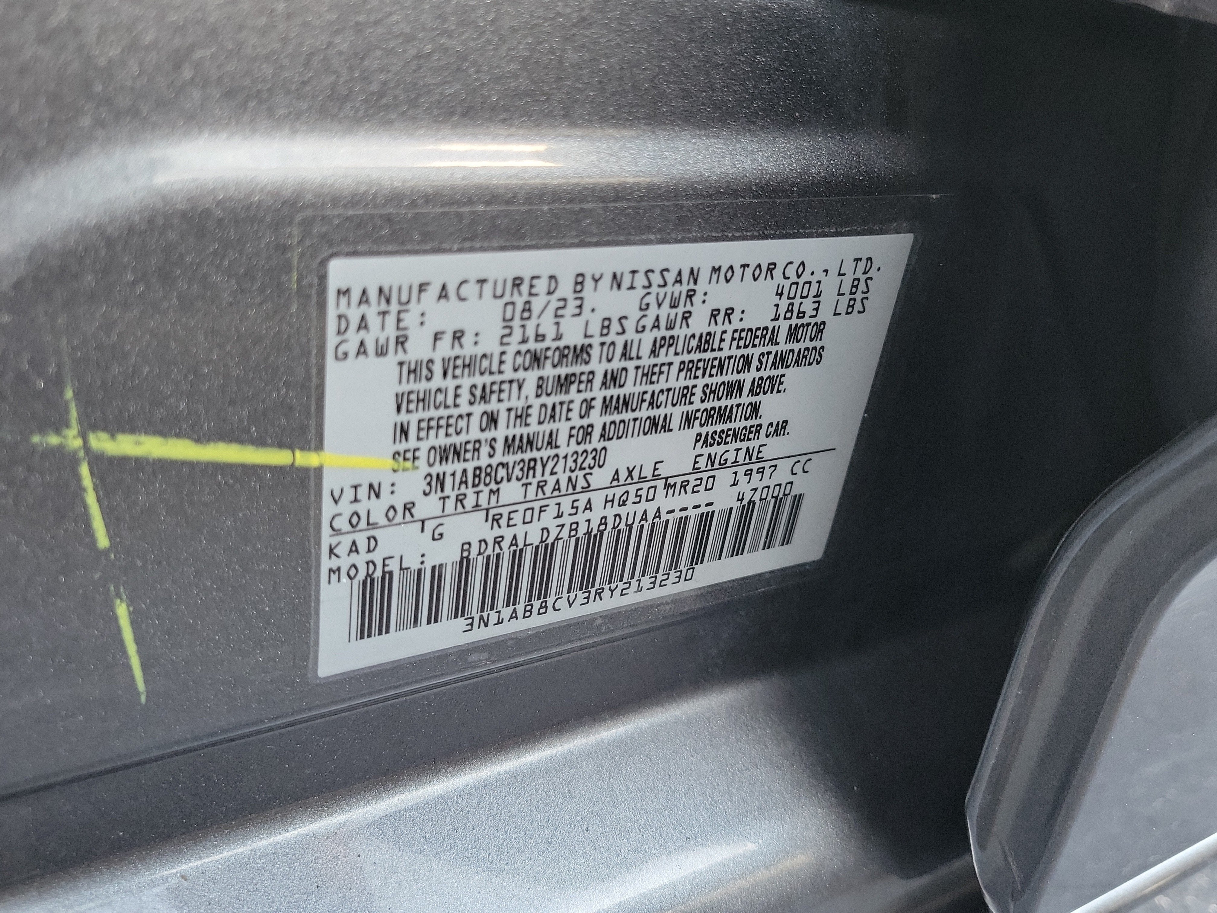 2024 Nissan Sentra SV