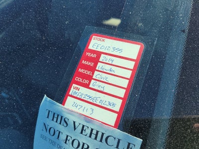 2014 Honda Civic Sedan LX