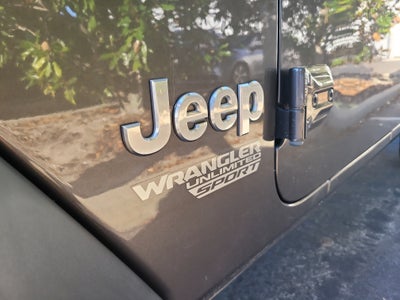 2019 Jeep Wrangler Unlimited Sport
