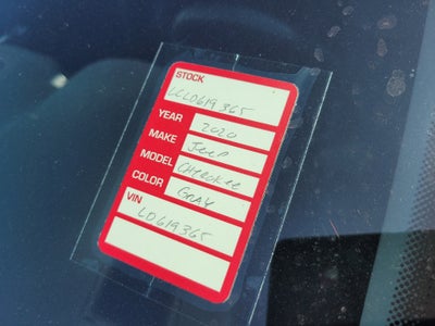 2020 Jeep Cherokee Altitude