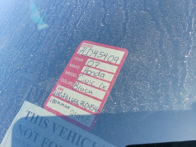 2007 Honda Civic Sdn LX