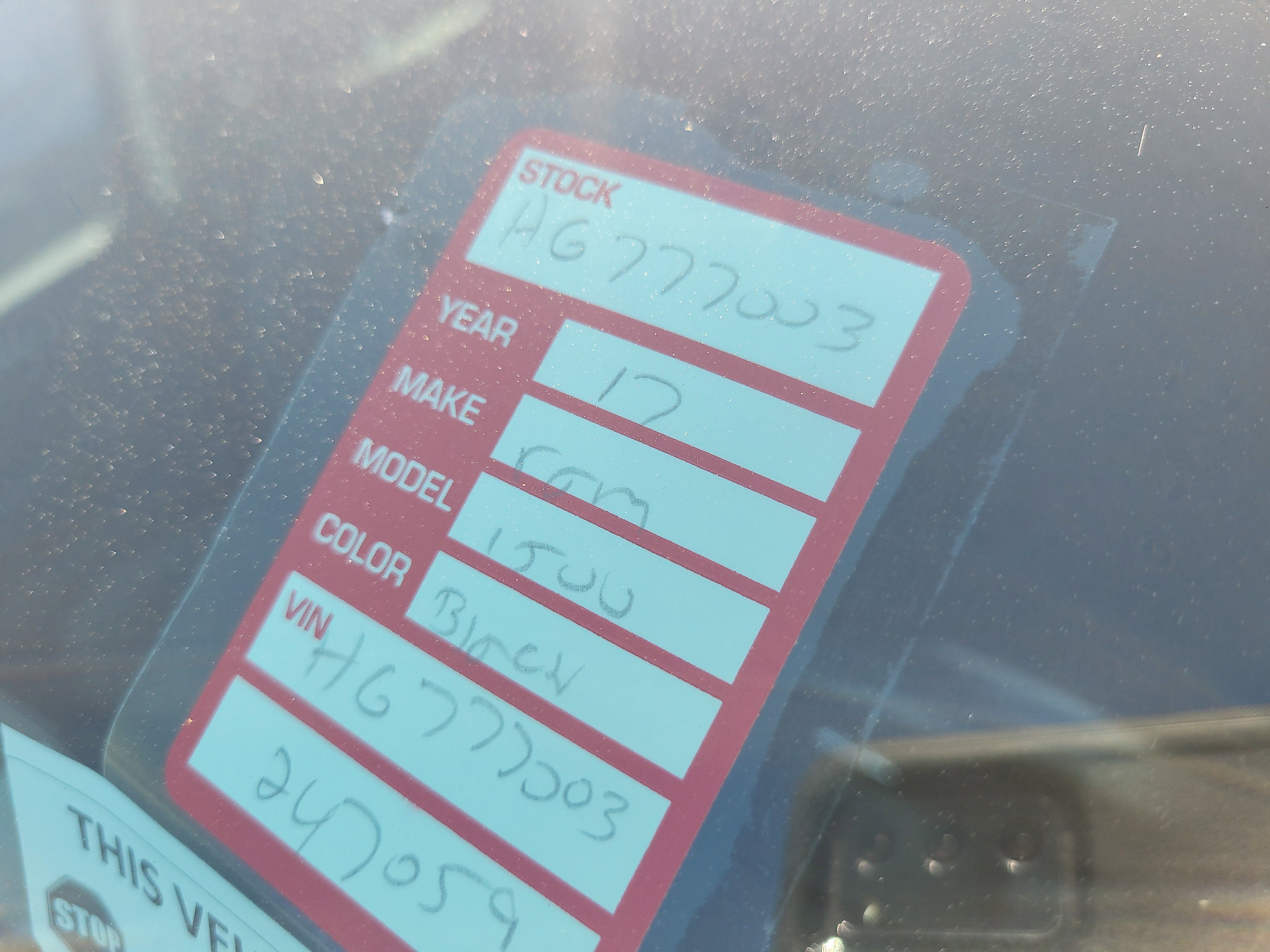 2017 RAM 1500 Big Horn