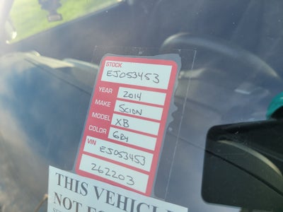 2014 Scion xB Base