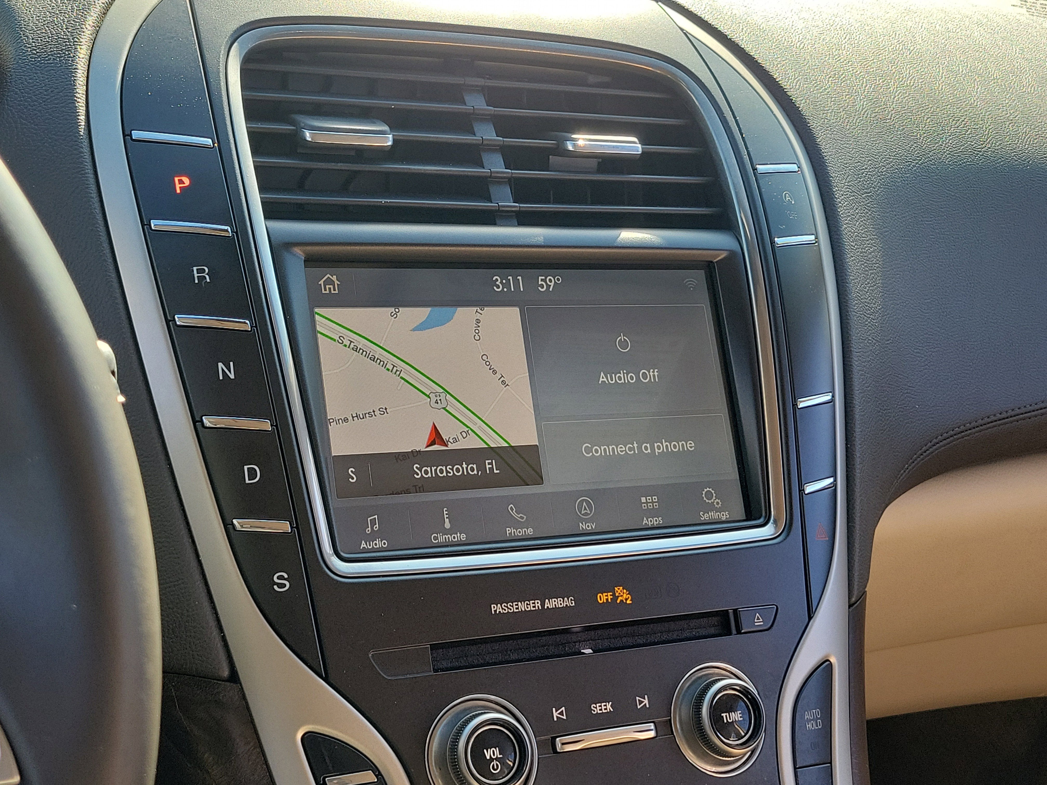 2019 Lincoln Nautilus Select