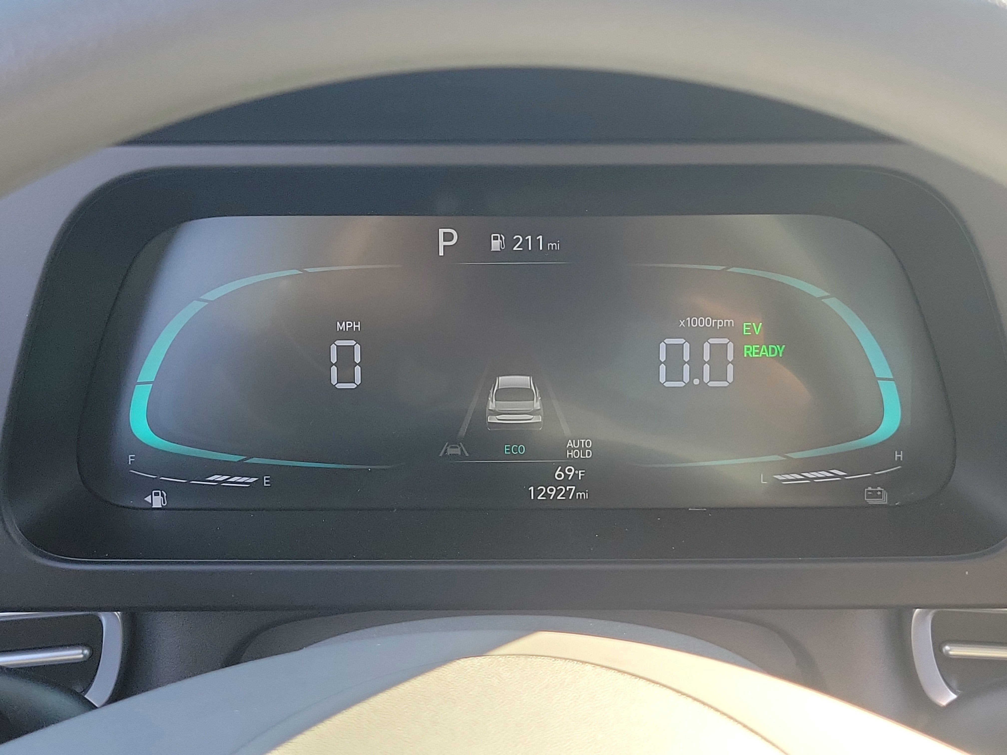 2025 Hyundai Elantra Hybrid Blue