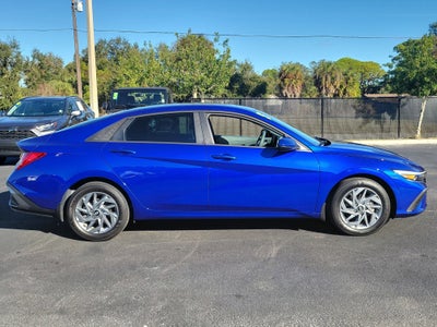 2025 Hyundai Elantra Hybrid Blue