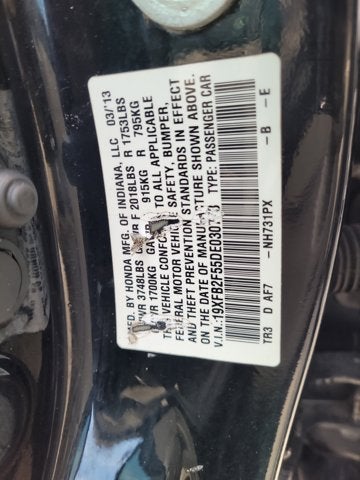 2013 Honda Civic Sdn LX