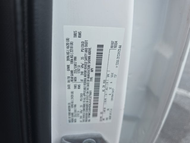 2018 Ford Escape SEL - Photo 22