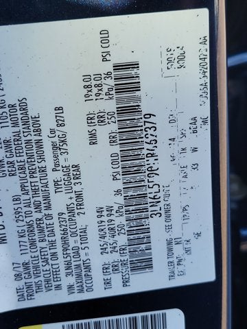 2017 Lincoln MKZ Reserve