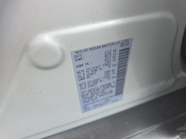 2015 Nissan Rogue SV