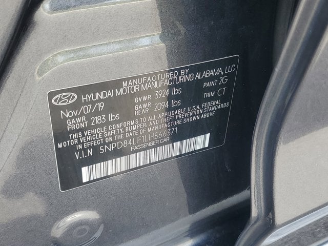 2020 Hyundai Elantra SEL