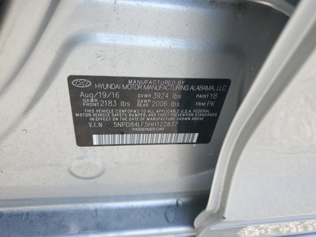 2017 Hyundai Elantra SE
