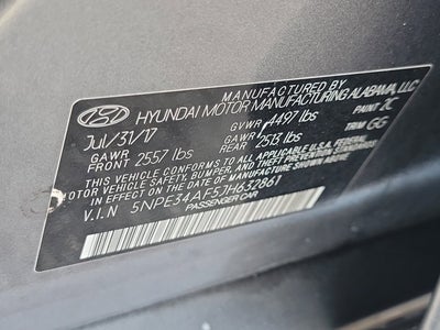 2018 Hyundai Sonata SEL