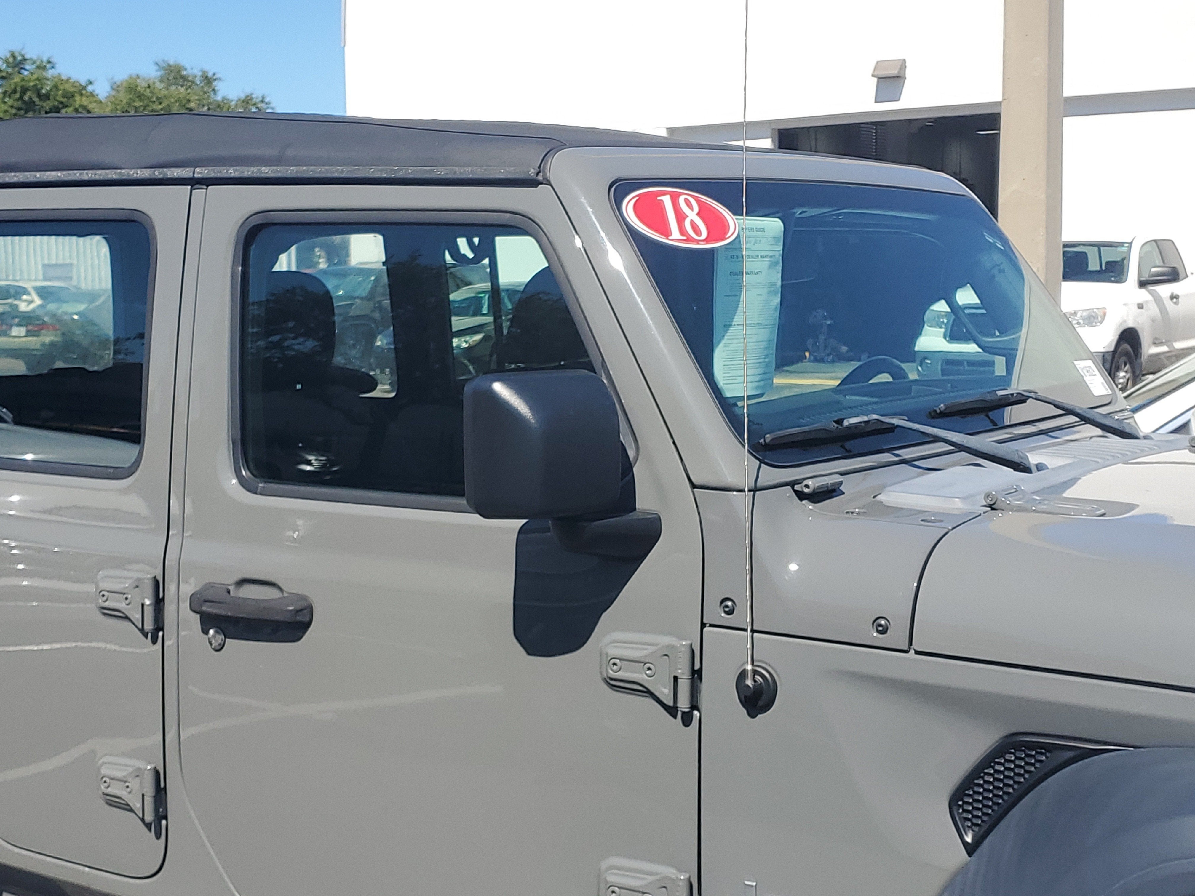 2018 Jeep Wrangler Unlimited Sport