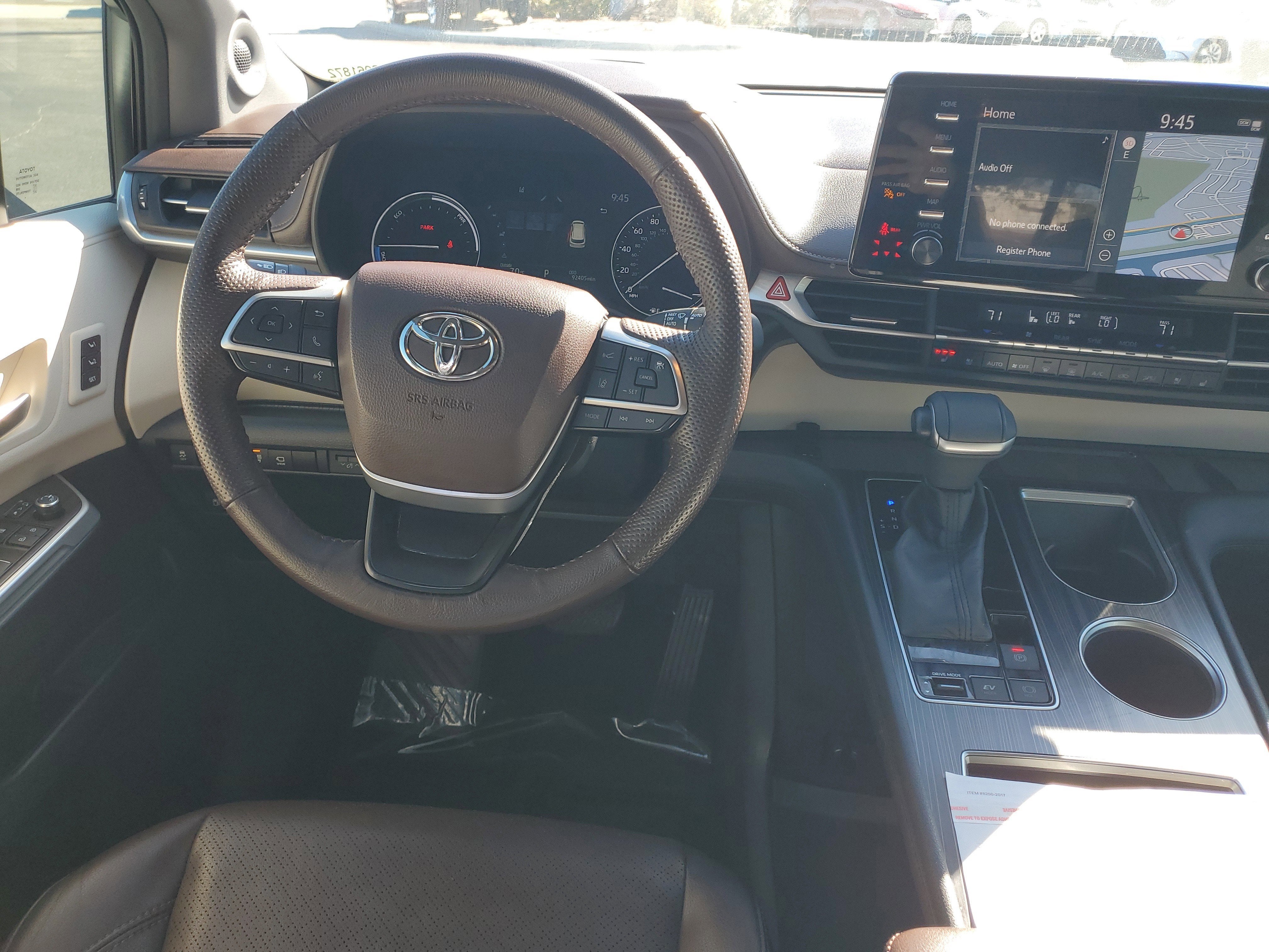 2022 Toyota Sienna Platinum