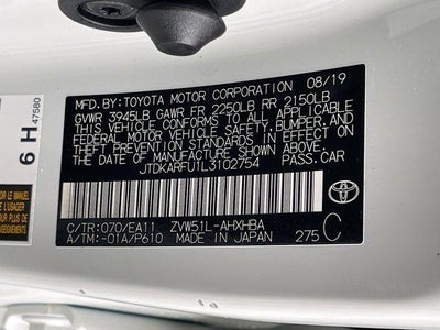 2020 Toyota Prius Limited