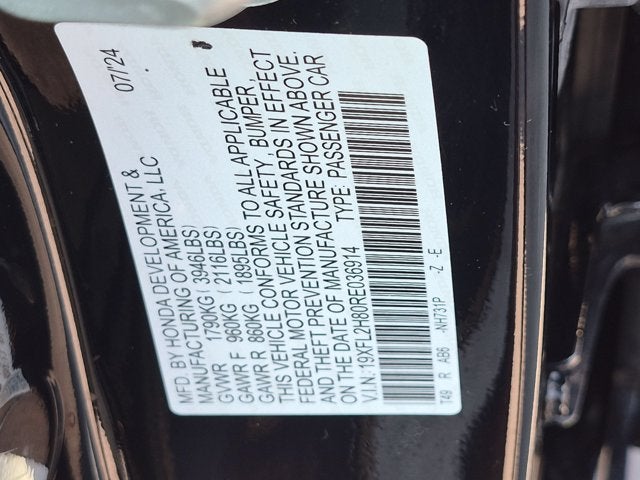 2024 Honda Civic Hatchback Sport
