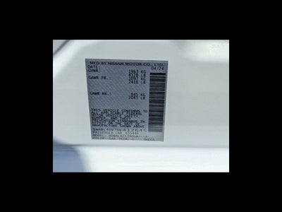 2024 Nissan Altima 2.5 SV