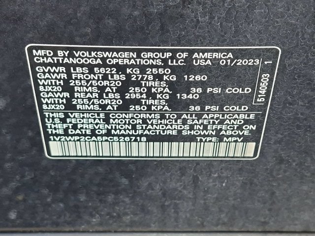 2023 Volkswagen Atlas 2.0T SE w/Technology