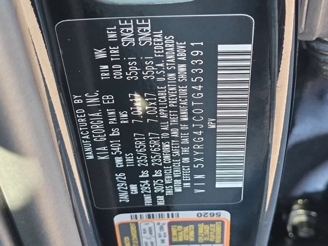 2026 Kia Sorento LX